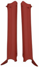 Load image into Gallery viewer, RestoParts Red Pillar Post Molding Set 1968-1969 GTO Lemans 442 Chevelle Post