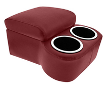 Load image into Gallery viewer, Dark Red BC Shorty Cruiser Bench Seat Console W/Drink Holders Musclecar Classic