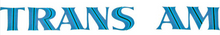 Load image into Gallery viewer, OER Rear Blue "Trans AM" Spoiler Decal For 1973-1975 Pontiac Firebird/Trans AM