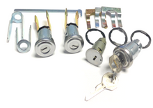 Load image into Gallery viewer, Ignition Door and Trunk Lock Set For 1955-1957 Pontiac Chieftain and Star Chief