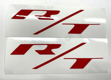 Load image into Gallery viewer, Red Front R/T Grille Emblem Overlay Decal For 2009-2014 Dodge Challenger