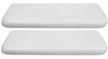 Load image into Gallery viewer, PUI White Rear Armrest Pad Set 1965-1967 GTO Lemans Chevelle Nova 442 USA Made