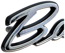 Load image into Gallery viewer, OER Zinc Diecast Front Fender Emblem Set For 1968 and 1970 Plymouth Barracuda