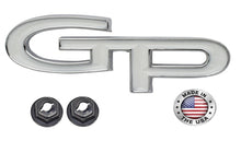 Load image into Gallery viewer, GP Trunk Plate Emblem For 1967-1968 Pontiac Grand Prix Models Made in the USA