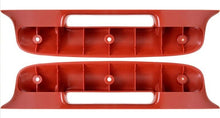 Load image into Gallery viewer, OER Red Front Armrest Base Set For 1957 Chevy Bel Air 2/4 Hardtop and Sedan