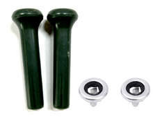 Load image into Gallery viewer, OER Dark Green Door Lock Knob Set For 1968-1986 Chevy and GMC Pickup Trucks