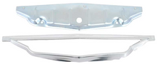 Load image into Gallery viewer, OER Grille Emblem Bezel and Backing Plate Set For 1961 Chevy Bel Air and Impala