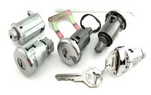 Load image into Gallery viewer, Complete Lock Set With Long Door Cylinders W/O Console For 1961-1962 Impala