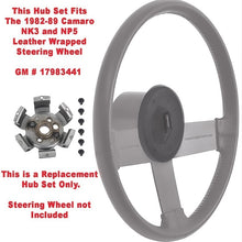 Load image into Gallery viewer, OER Steering Wheel Center Spider Hub For 1982-1989 Camaro With Leather NK3 Wheel