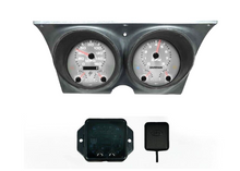 Load image into Gallery viewer, White LED Analog Gauge Panel With GPS Speed For 1967-1968 Firebird and Camaro