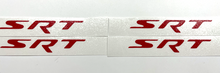 Load image into Gallery viewer, Red SRT Wheel Center Cap Overlay Decal Set For 2015-2023 Dodge Challengers