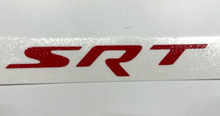 Load image into Gallery viewer, Red SRT Steering Wheel Emblem Overlay Decal For 2015-2023 Dodge Charger