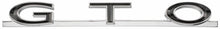 Load image into Gallery viewer, Die-Cast Zinc Quarter Panel Emblem For 1964-1967 Pontiac GTO Made in the USA