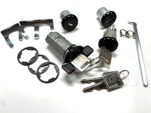 Load image into Gallery viewer, Black Keyed Alike Ignition Door & Trunk Lock Set For 1979-1981 Firebird/Trans AM