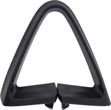 Load image into Gallery viewer, OER Black Bucket Seat Belt Guide Triangle For 1973-1981 Buick Chevy and Pontiac