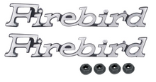 Load image into Gallery viewer, Reproduction Firebird Front Fender Emblem Set For 1970 Pontiac Firebird