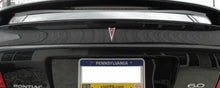 Load image into Gallery viewer, Reproduction Black Trim Rear Trunk Arrowhead Emblem 2004-2006 Pontiac GTO