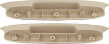 Load image into Gallery viewer, OER Beige Armrest Assembly Set For 1957 Chevy Bel Air 2/4 Door Hardtop & Sedan