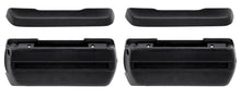 Load image into Gallery viewer, OER Black Standard Front Armrest Kit 1968-1969 Firebird & Camaro 1968-1974 Nova
