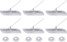 Load image into Gallery viewer, OER Upper Paint Divider Molding Clip Set 1955-1956 Chevy Bel Air Models