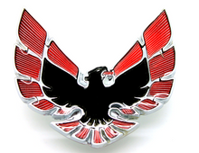 Load image into Gallery viewer, Rear Deck Lid Trunk Emblem For 1970-1973 Pontiac Firebird Made in the USA
