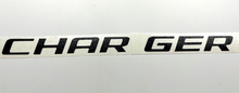 Load image into Gallery viewer, Flat Black Charger Trunk Lettering Overlay Decal For 2006-2014 Dodge Charger