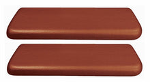 Load image into Gallery viewer, PUI Metallic Red Rear Armrest Pad Set 1965-1967 GTO Chevelle Nova Cutlass 442