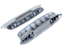 Load image into Gallery viewer, OER Silver Front Armrest Base Set For 1957 Chevy Bel Air 2/4 Hardtop and Sedan