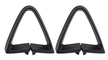 Load image into Gallery viewer, OER Black Bucket Seat Belt Guide Set For 1973-1981 Buick Chevy and Pontiac