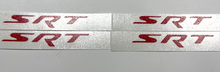 Load image into Gallery viewer, Red SRT Wheel Center Cap Overlay Decal Set For 2015-2023 Dodge Charger