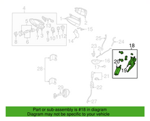 Load image into Gallery viewer, Genuine GM 92187610 Front Driver's Side Door Lock Latch 2004-2006 Pontiac GTO