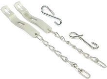 Load image into Gallery viewer, OER Zinc Plated Tailgate Chain Set For 1958-1966 Chevy and GMC Fleetside Trucks