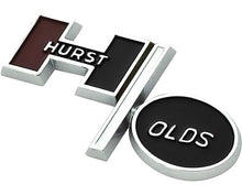 Load image into Gallery viewer, OER Diecast Hurst Console Emblem For 1973-1975 Oldsmobile Cutlass Models