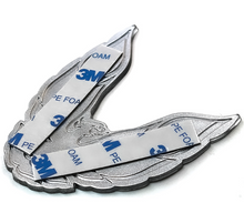 Load image into Gallery viewer, OER Black and Red Rear Panel Bird Emblem For 1985-1990 Firebird and Trans AM