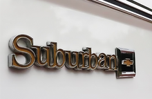 Load image into Gallery viewer, OER Rear Barn Door Emblem For 1975-1991 Chevy Suburban Models