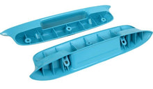 Load image into Gallery viewer, OER Turquoise Armrest Assembly Set For 1957 Bel Air 2/4 Door Hardtop & Sedan