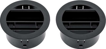 Load image into Gallery viewer, OER Reproduction Black Top Defroster Duct Set 1964-1966 Chevy Pickup Trucks