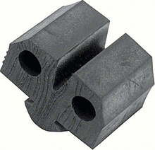 Load image into Gallery viewer, OER Rubber Hood Rear Stopper Set For 1970-1981 Chevy Camaro Models