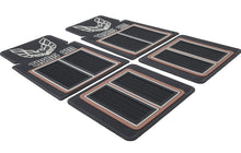Load image into Gallery viewer, OER 4 PC Brown/Black Floor Mat Set For 1967-2002 Pontiac Firebird & Trans AM