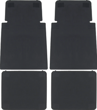 Load image into Gallery viewer, OER 4 Piece Blue/Black Floor Mat Set 1958-1992 Chevy Impala Models