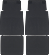 Load image into Gallery viewer, OER 4 Piece Red/Black Floor Mat Set 1967-2002 Chevy Camaro Models