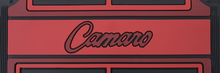 Load image into Gallery viewer, OER 4 Piece Red/Black Floor Mat Set 1967-2002 Chevy Camaro Models