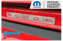 Load image into Gallery viewer, Flat Black "DODGE" Lettering Emblem Overlay Decal For 2008-2014 Dodge Challenger