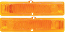Load image into Gallery viewer, OER Amber Park Lamp Lens Set For 1963-1964 Chevy II Nova Models