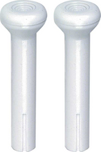 Load image into Gallery viewer, OER Off White Door Lock Knob Set For 1968-1973 Chevelle and 1968-1981 Impala