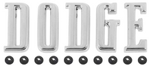 Load image into Gallery viewer, OER Zinc Diecast Hood Emblem Letter Set For 1966 Dodge Charger and Coronet