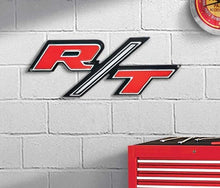 Load image into Gallery viewer, OER 14" x 6" 3 Dimensional Photorealistic Metal Sign With Mopar R/T Logo