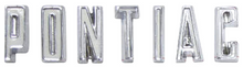 Load image into Gallery viewer, Diecast Hood Letter Set For 1962 Pontiac Tempest Models Made in the USA