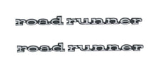 Load image into Gallery viewer, OER Rear Trunk Panel Emblem Set For 1969-1970 and 1973-1974 Plymouth Road Runner