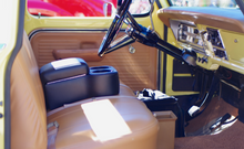 Load image into Gallery viewer, Dark Red BC Shorty Cruiser Bench Seat Console W/Drink Holders Musclecar Classic